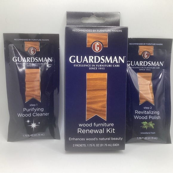 NEW Guardsman Furniture Care Starter Kit for Fabric, Leather, and Wood - Picture 7 of 8